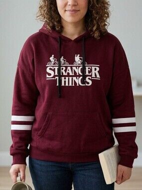 NWT STRANGER THINGS Graphic Hoodie Sweatshirt, Size 3XL